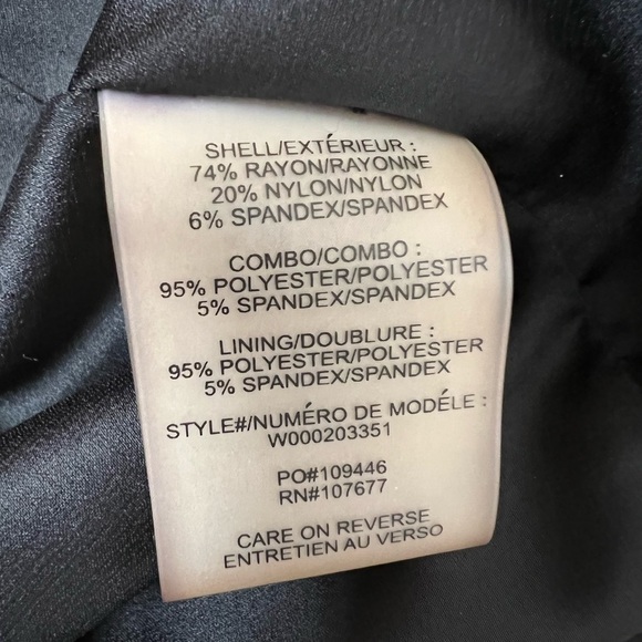 ALICE + OLIVIA 90s Boxy Oversized Colorblock Short Sleeve Full Zip Jacket S - Picture 7 of 8